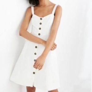 Madewell Button-front Tank Dress